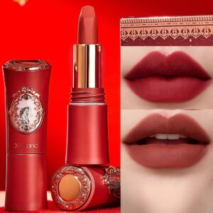 Matte Long-Lasting Bold Red Lipstick