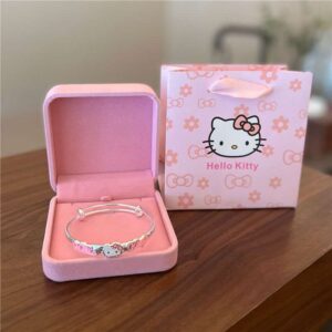 Hello Kitty Pink Enamel Jewelry & Bracelet Box