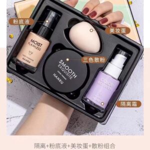 3-in-1 Foundation, Primer & Setting Spray Black Set