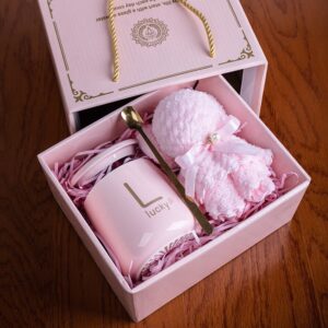 Lucky Letter Ceramic Mug Gift Set