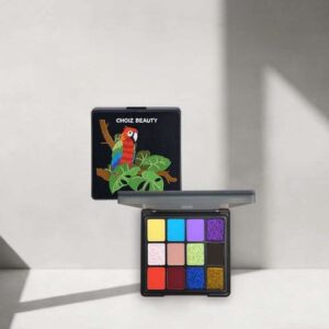 12-Color Mini Eyeshadow Palette with Lip Swatch